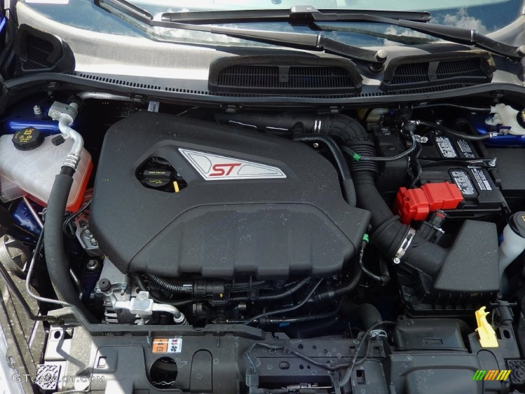 2014 Ford Fiesta ST Hatchback 1.6 Liter EcoBoost DI Turbocharged DOHC 16-Valve Ti-VCT 4 Cylinder Engine Photo #92400702
