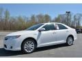 2014 Super White Toyota Camry Hybrid XLE  photo #3