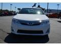 2014 Super White Toyota Camry Hybrid XLE  photo #4