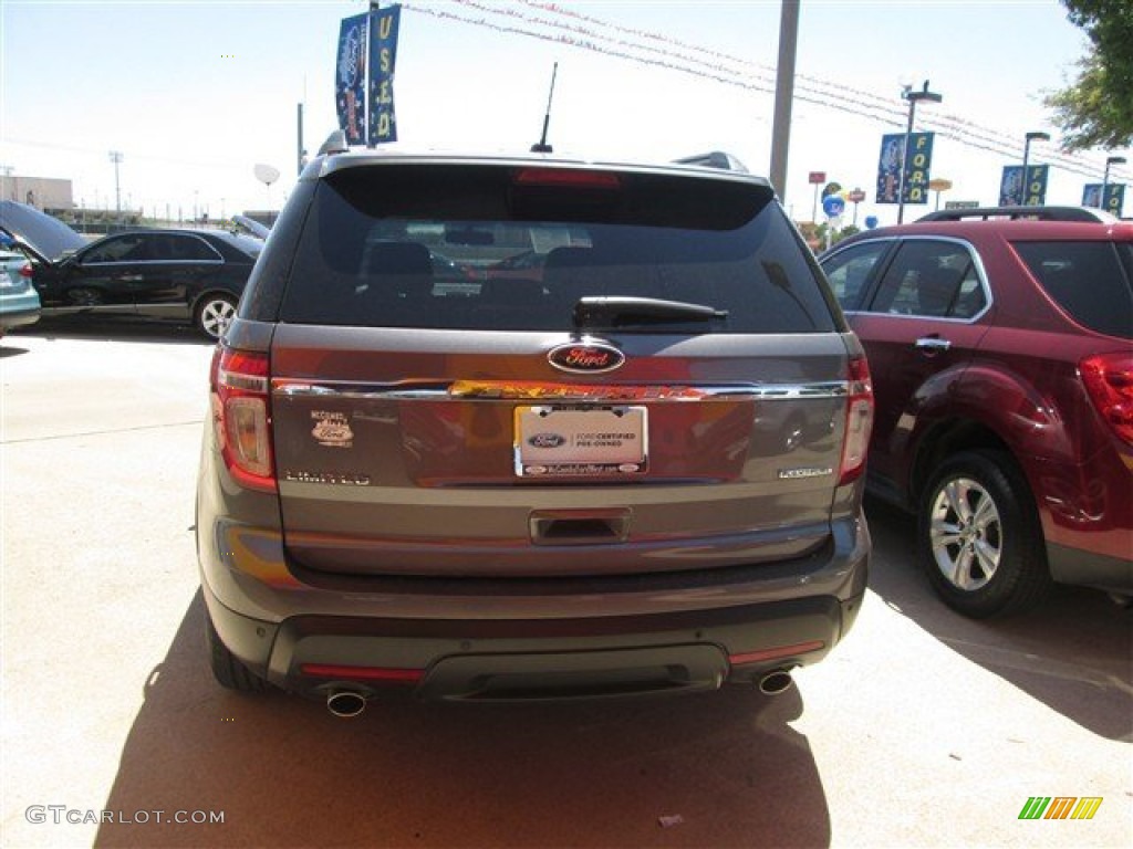 2013 Explorer Limited - Sterling Gray Metallic / Medium Light Stone photo #5