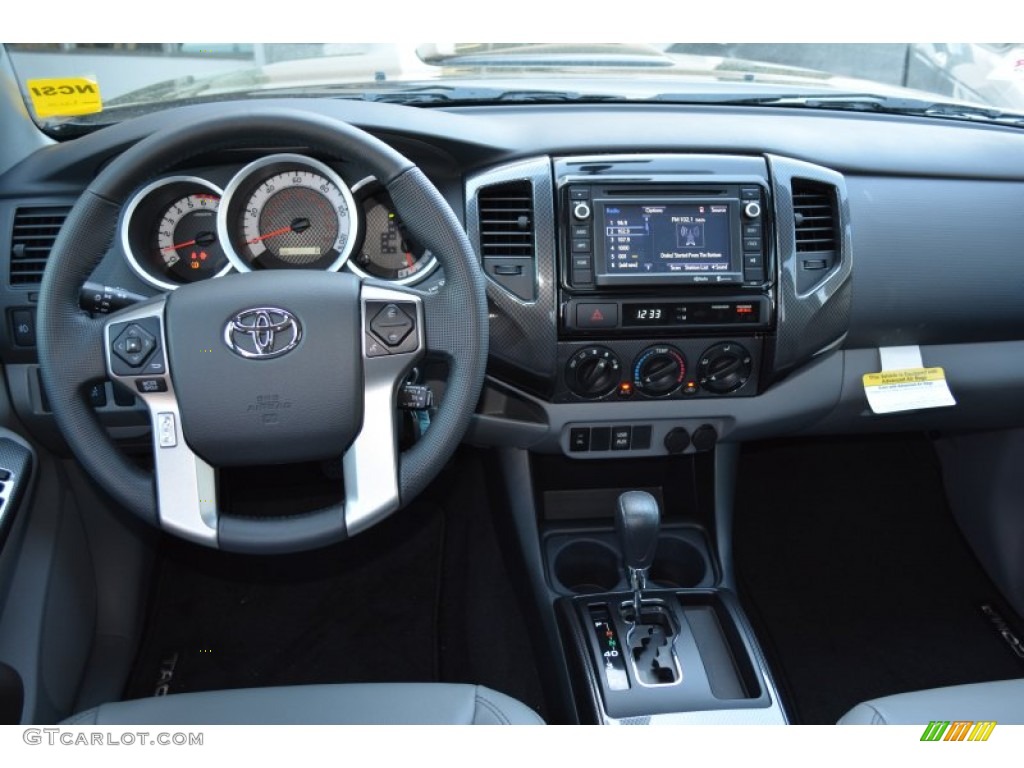 2014 Toyota Tacoma XSP-X Prerunner Double Cab Graphite Dashboard Photo #92404365