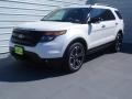 2014 White Platinum Ford Explorer Sport 4WD  photo #7