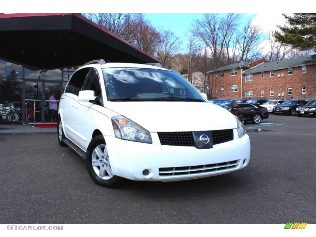 2006 Quest 3.5 SL - Nordic White Pearl / Beige photo #1