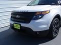 2014 White Platinum Ford Explorer Sport 4WD  photo #11