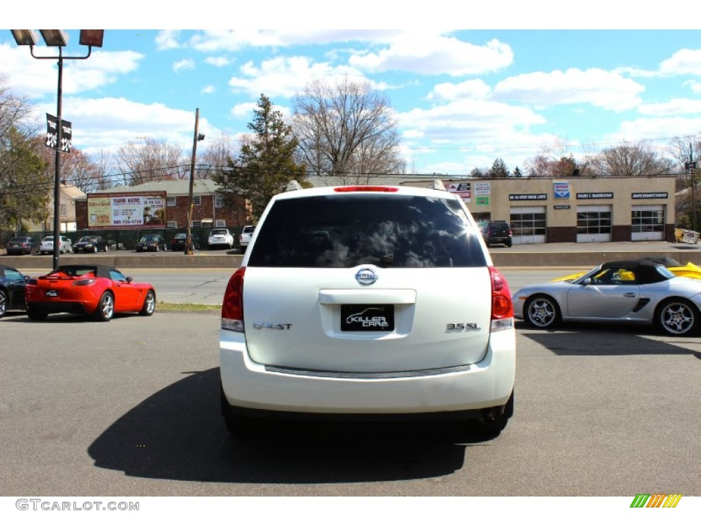 2006 Quest 3.5 SL - Nordic White Pearl / Beige photo #6