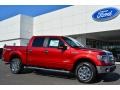 Ruby Red 2014 Ford F150 XLT SuperCrew 4x4 Exterior