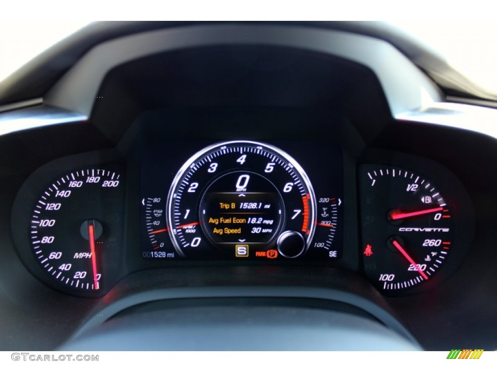 2014 Chevrolet Corvette Stingray Coupe Z51 Gauges Photo #92406228