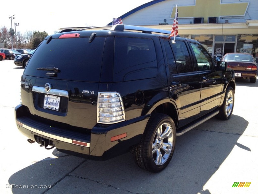 2010 Mountaineer V8 Premier AWD - Black / Charcoal Black photo #14