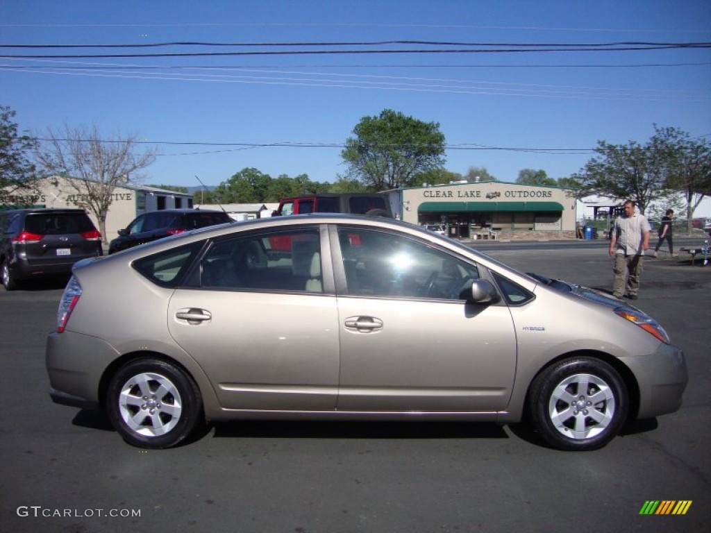 2008 Prius Hybrid Touring - Driftwood Pearl / Bisque photo #8