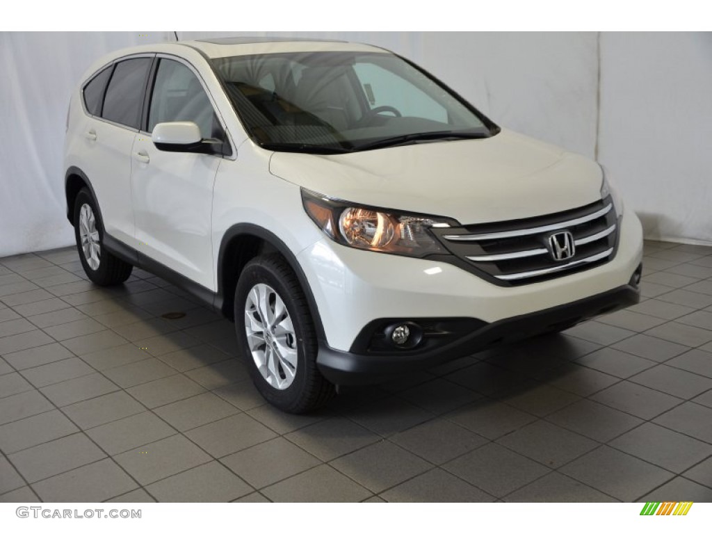 White Diamond Pearl Honda CR-V