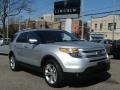 2013 Ingot Silver Metallic Ford Explorer Limited 4WD  photo #1