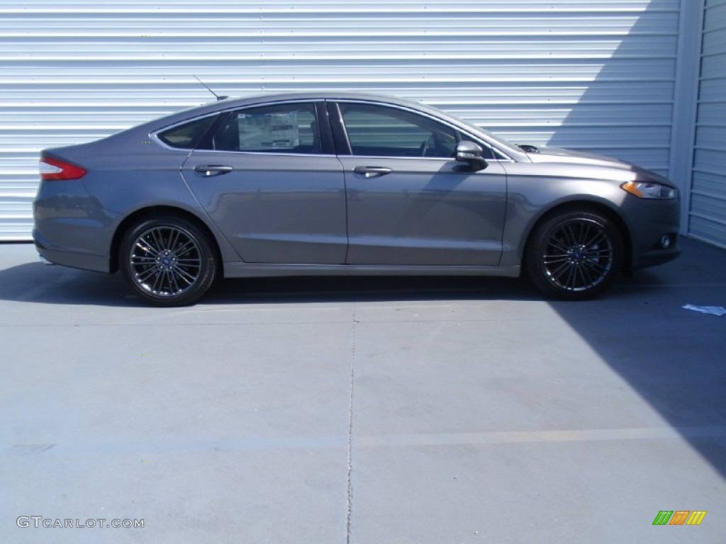2014 Fusion SE EcoBoost - Sterling Gray / Dune photo #3