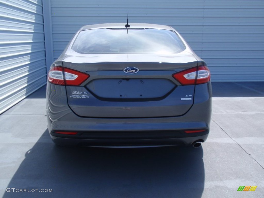 2014 Fusion SE EcoBoost - Sterling Gray / Dune photo #5