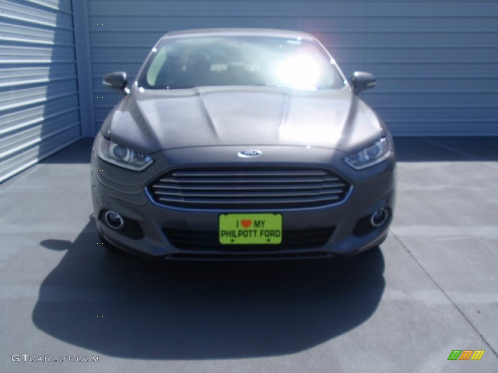 2014 Fusion SE EcoBoost - Sterling Gray / Dune photo #8