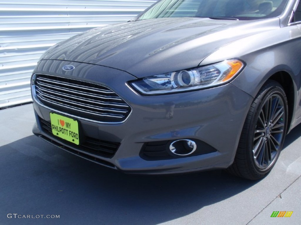 2014 Fusion SE EcoBoost - Sterling Gray / Dune photo #12