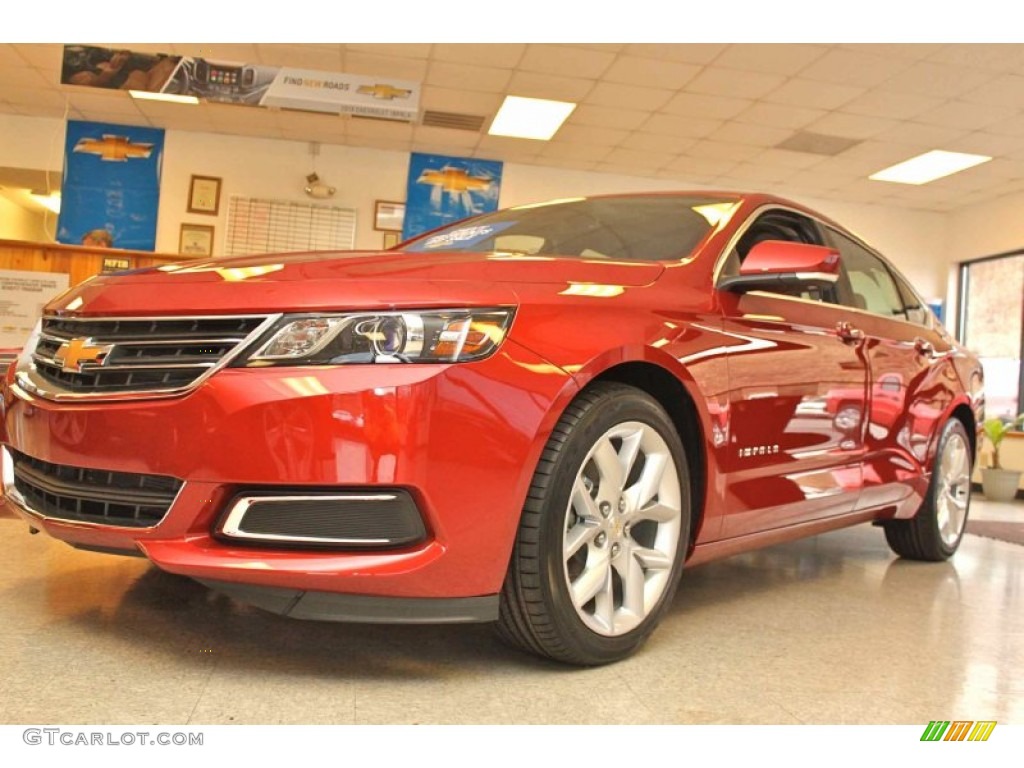 2014 Impala LT - Crystal Red Tintcoat / Jet Black/Dark Titanium photo #1