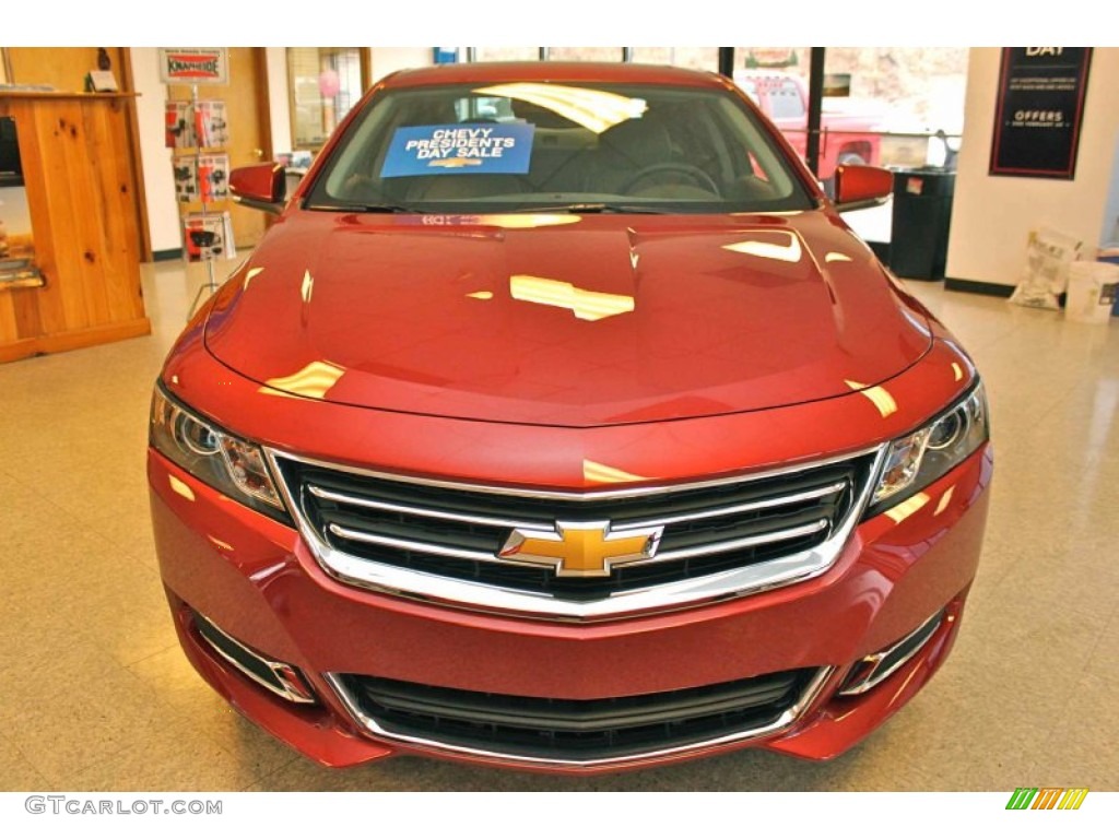 2014 Impala LT - Crystal Red Tintcoat / Jet Black/Dark Titanium photo #8