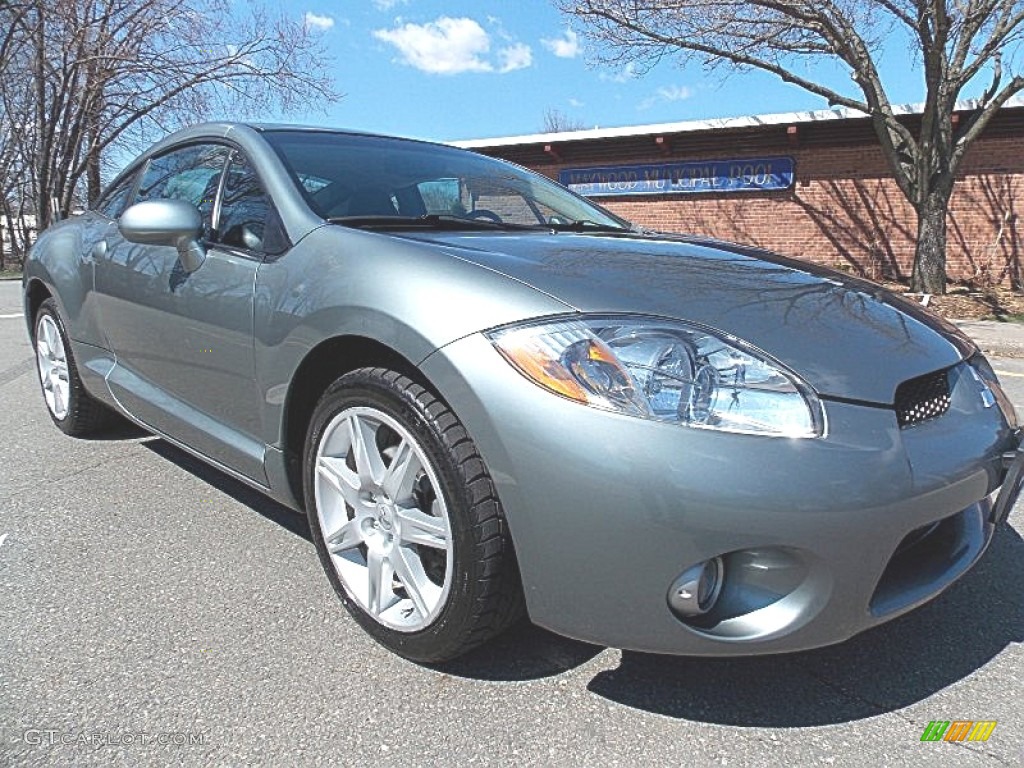 2007 Eclipse GT Coupe - Satin Meisai Gray Pearl / Dark Charcoal photo #7