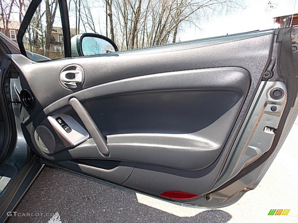 2007 Eclipse GT Coupe - Satin Meisai Gray Pearl / Dark Charcoal photo #15
