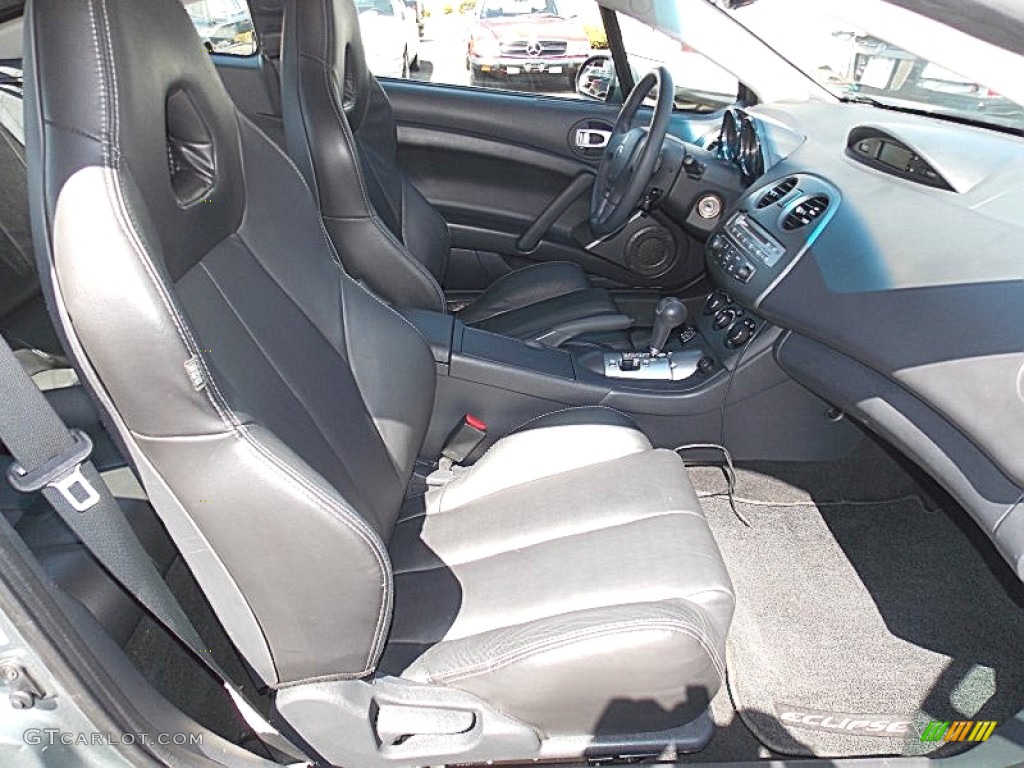 2007 Eclipse GT Coupe - Satin Meisai Gray Pearl / Dark Charcoal photo #17