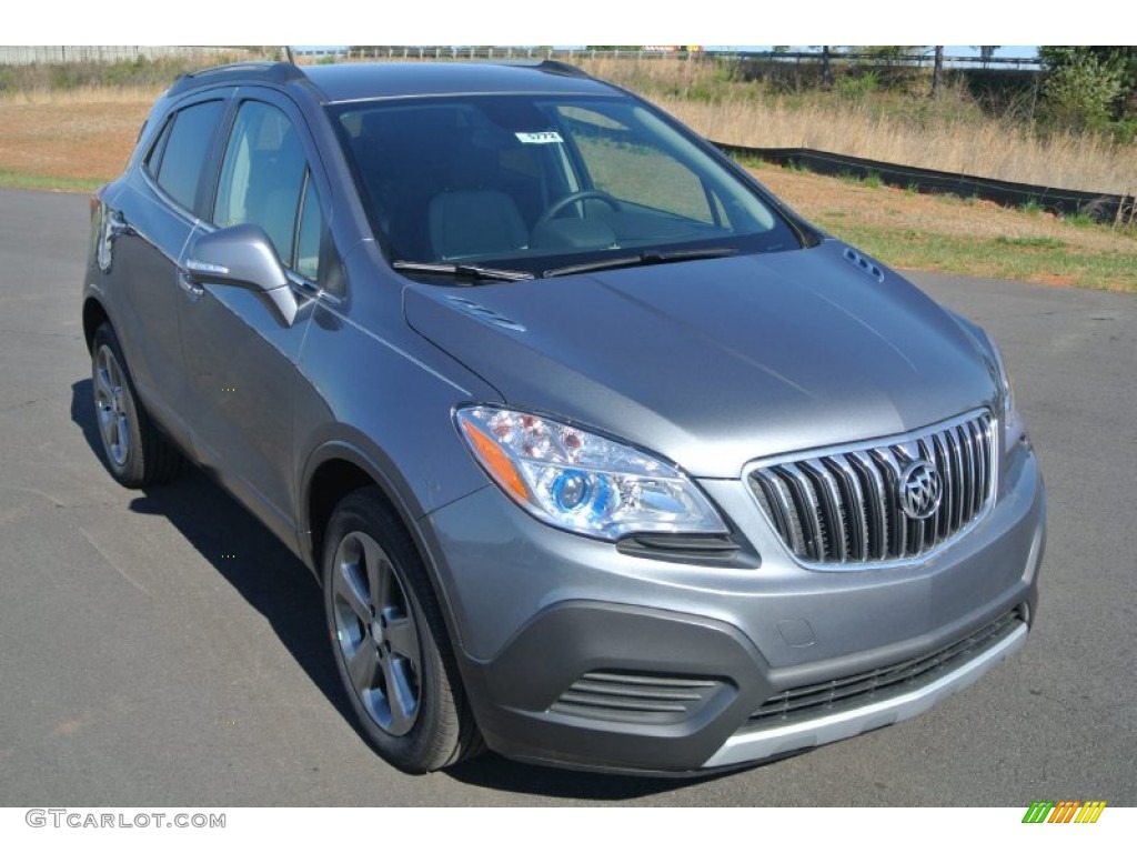 Satin Steel Gray Metallic 2014 Buick Encore FWD Exterior Photo #92413872