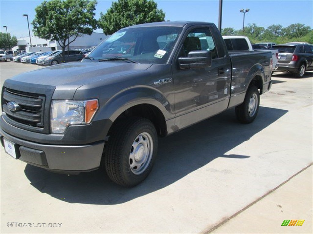 2014 F150 XL Regular Cab - Sterling Grey / Steel Grey photo #1