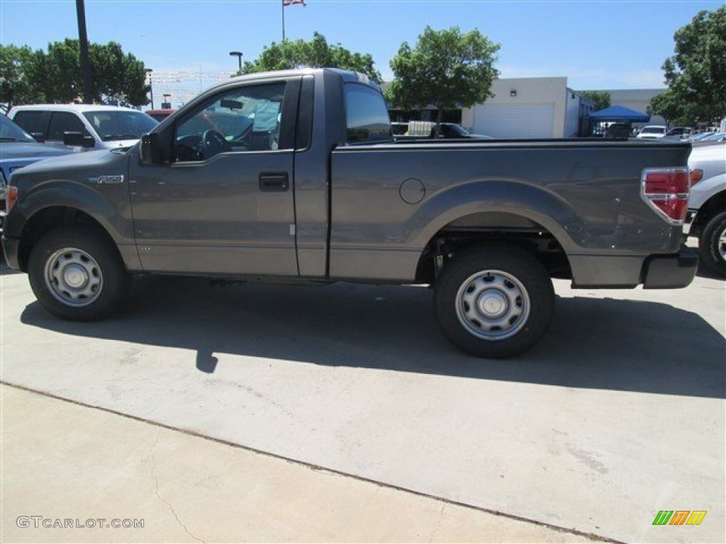 2014 F150 XL Regular Cab - Sterling Grey / Steel Grey photo #2