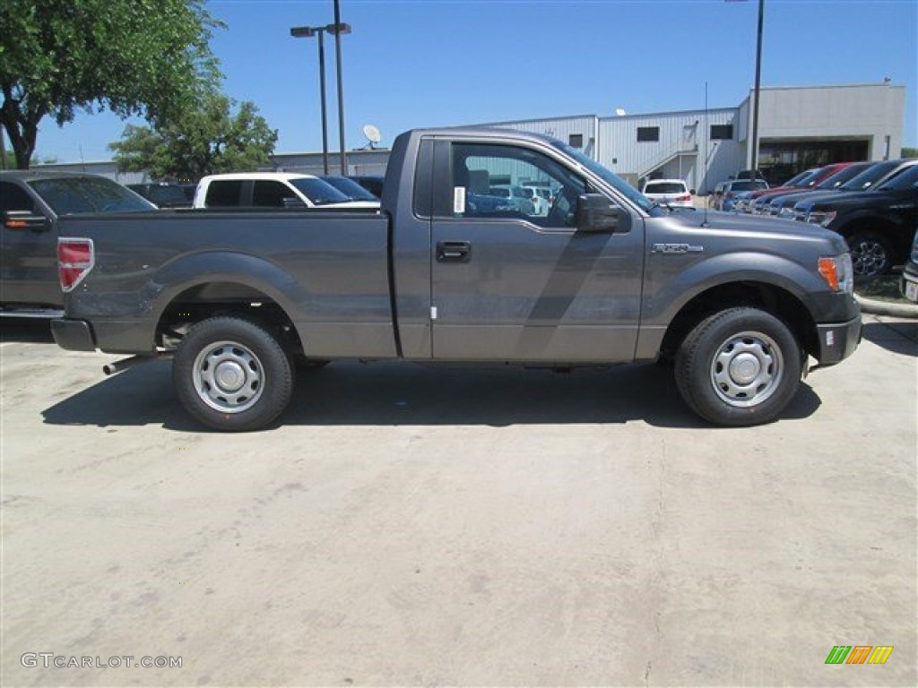 2014 F150 XL Regular Cab - Sterling Grey / Steel Grey photo #3