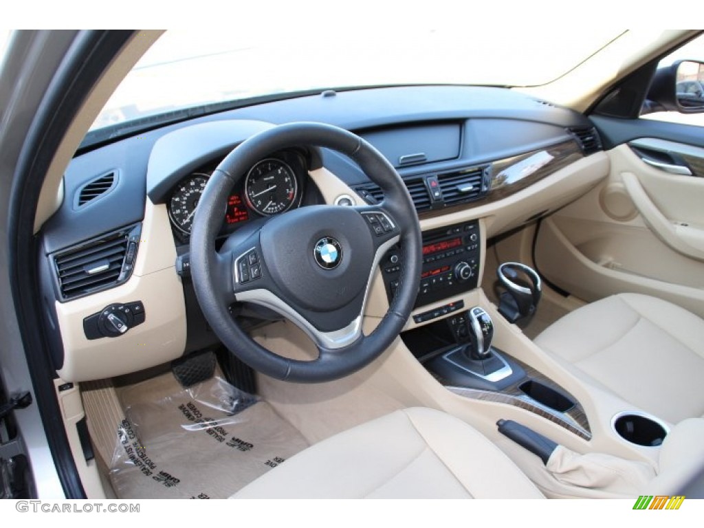 2014 X1 xDrive28i - Cashmere Silver Metallic / Beige photo #9