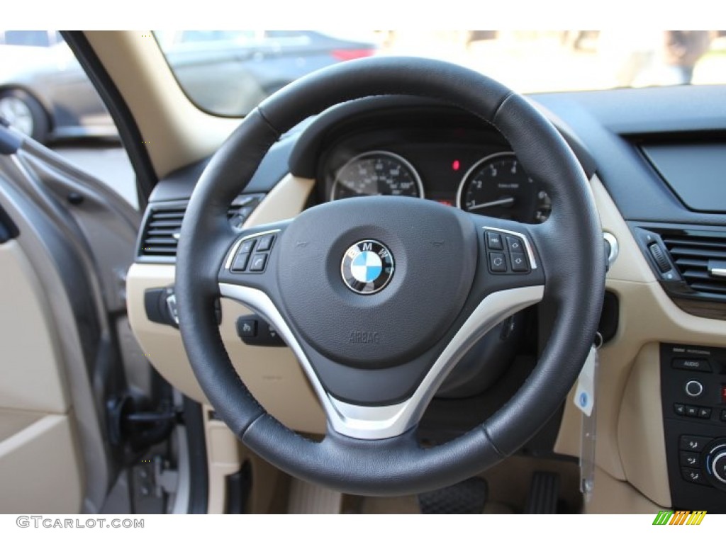 2014 X1 xDrive28i - Cashmere Silver Metallic / Beige photo #15