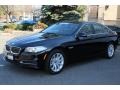 2014 Jet Black BMW 5 Series 535i xDrive Sedan  photo #7