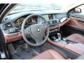 Cinnamon Brown Prime Interior Photo for 2014 BMW 5 Series #92416104