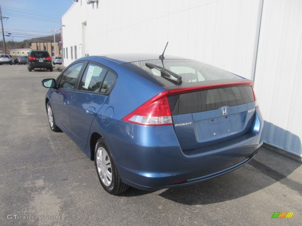 2010 Insight Hybrid LX - Atomic Blue Metallic / Gray photo #4