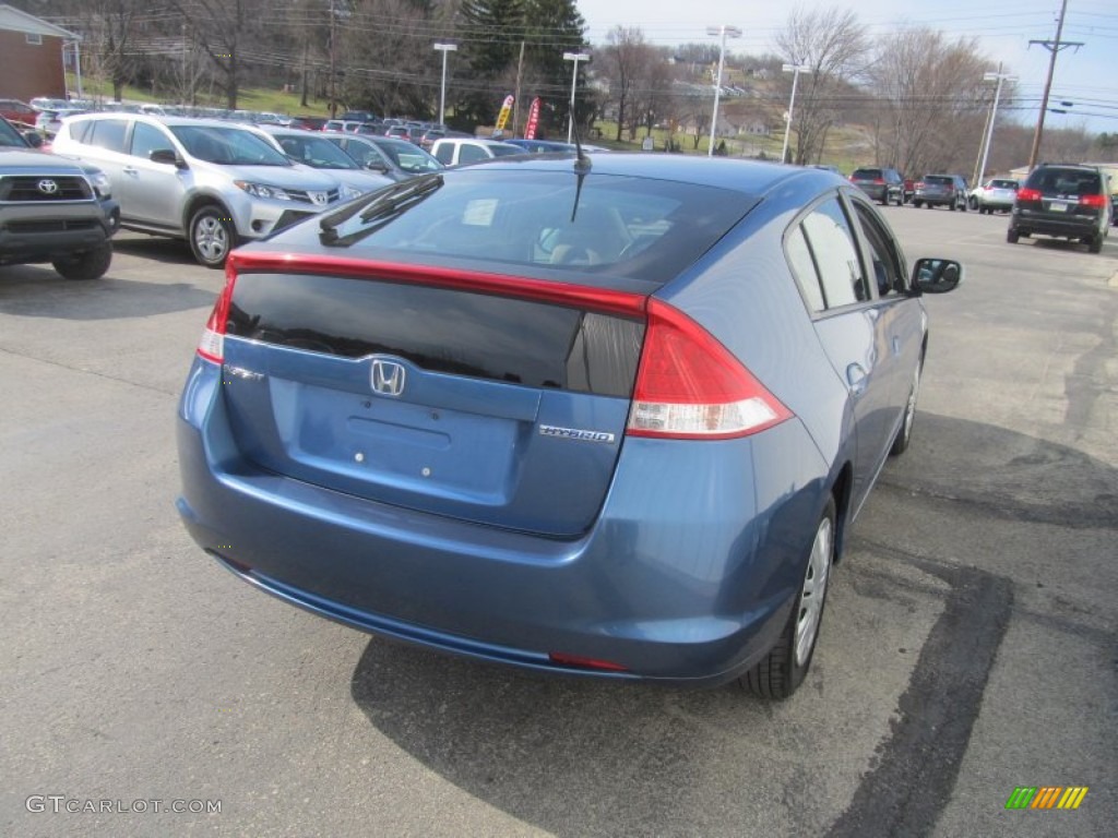 2010 Insight Hybrid LX - Atomic Blue Metallic / Gray photo #7