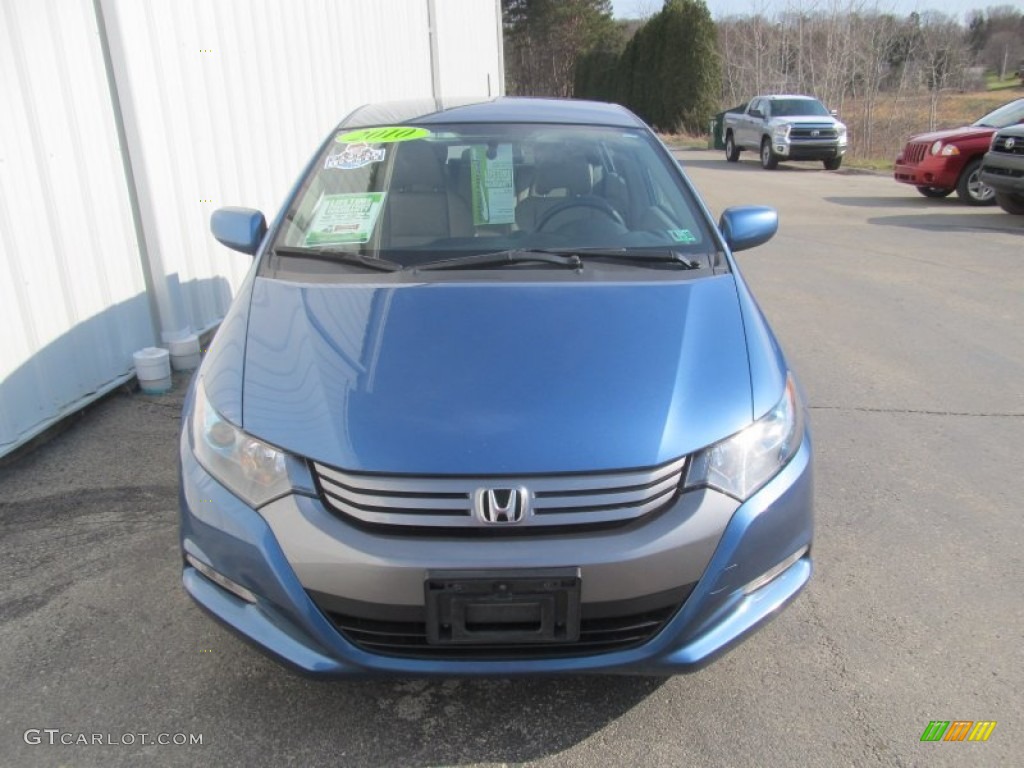 2010 Insight Hybrid LX - Atomic Blue Metallic / Gray photo #9