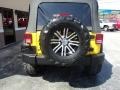 2008 Detonator Yellow Jeep Wrangler Unlimited X 4x4  photo #19