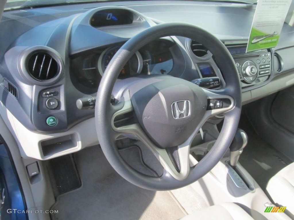 2010 Insight Hybrid LX - Atomic Blue Metallic / Gray photo #15