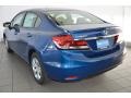 Dyno Blue Pearl - Civic LX Sedan Photo No. 6