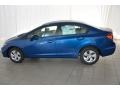 Dyno Blue Pearl - Civic LX Sedan Photo No. 8