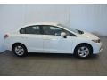 White Orchid Pearl - Civic LX Sedan Photo No. 3