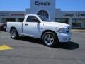 2012 Bright White Dodge Ram 1500 Express Regular Cab  photo #1