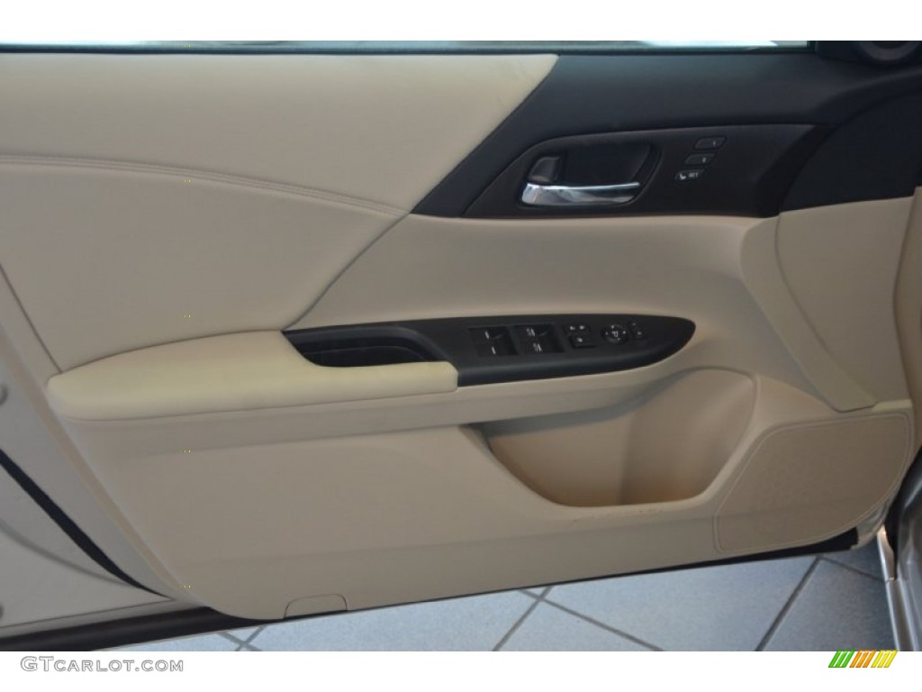 2014 Accord EX-L Sedan - Champagne Frost Pearl / Ivory photo #10