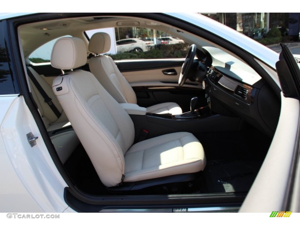 2011 3 Series 328i xDrive Coupe - Alpine White / Oyster/Black Dakota Leather photo #26