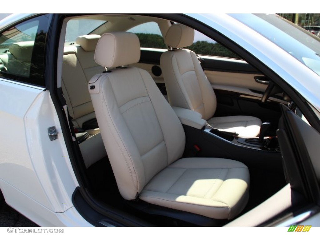 2011 3 Series 328i xDrive Coupe - Alpine White / Oyster/Black Dakota Leather photo #27