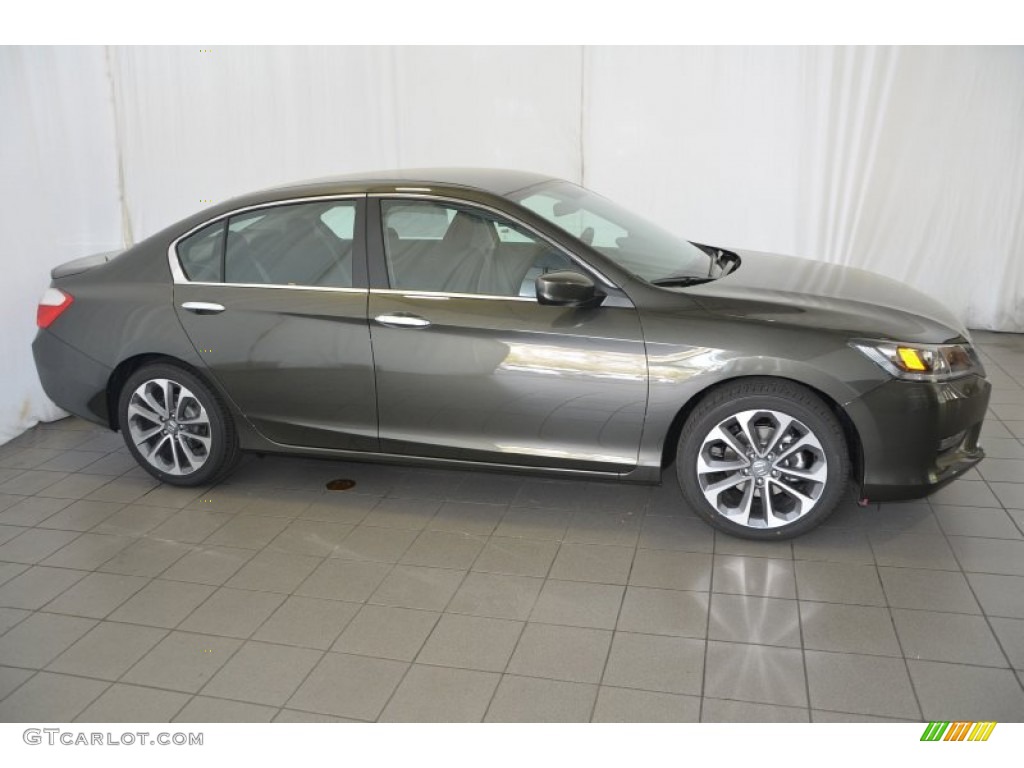 2014 Accord Sport Sedan - Hematite Metallic / Black photo #5