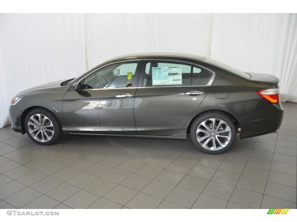 2014 Accord Sport Sedan - Hematite Metallic / Black photo #8