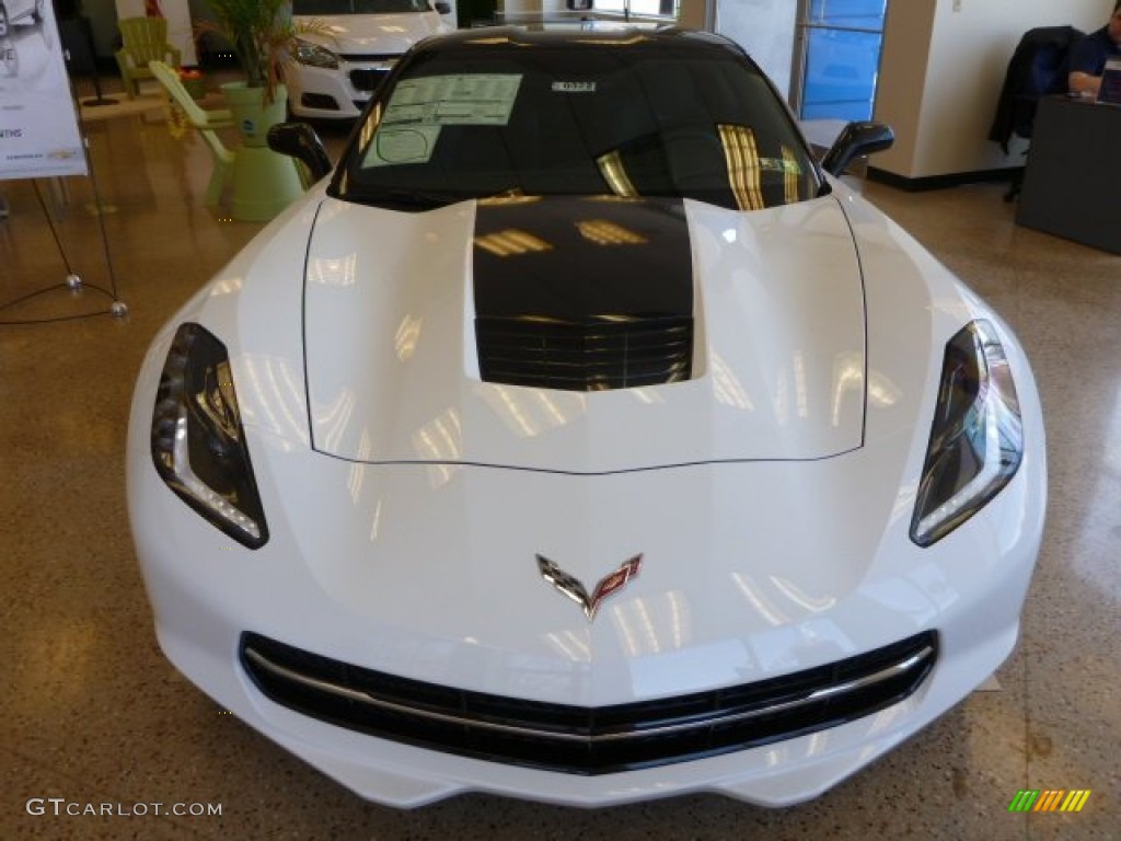Arctic White 2014 Chevrolet Corvette Stingray Coupe Z51 Exterior Photo #92419704