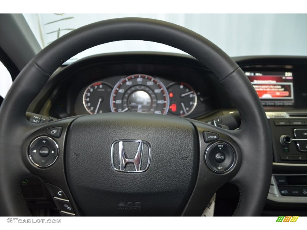 2014 Accord Sport Sedan - Hematite Metallic / Black photo #20