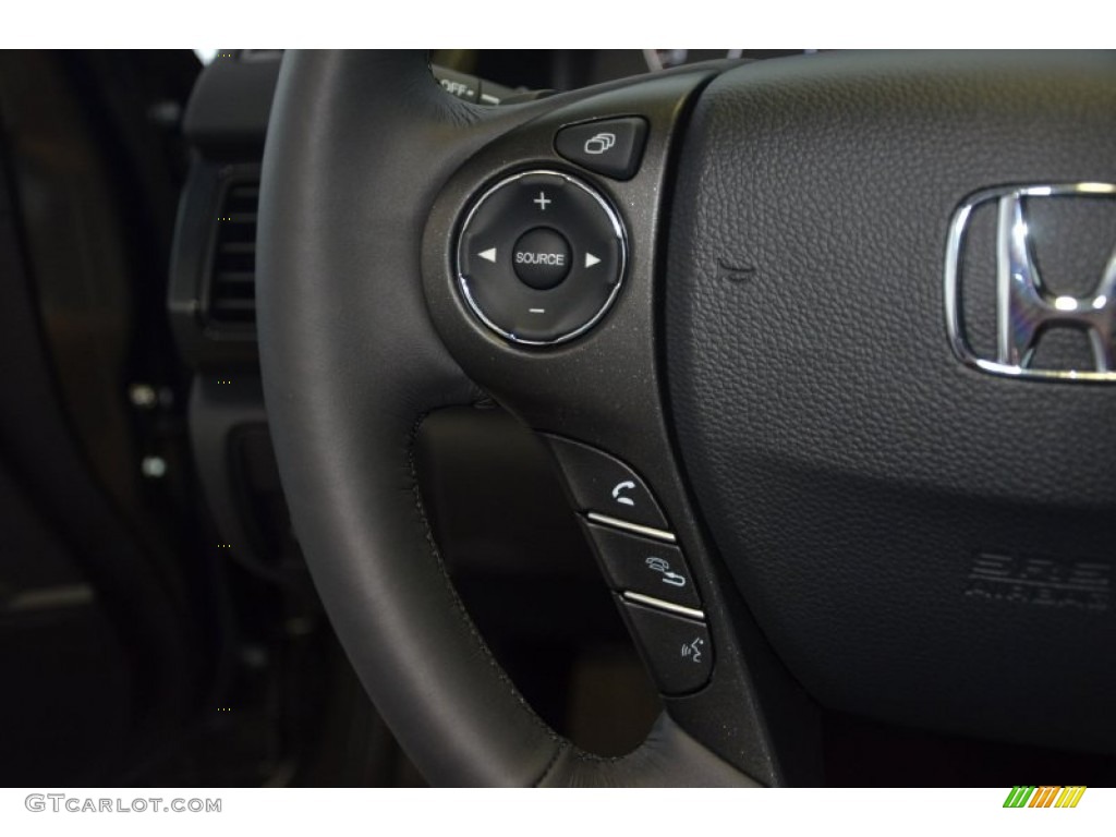 2014 Accord Sport Sedan - Hematite Metallic / Black photo #22