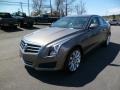 2014 Mocha Steel Metallic Cadillac ATS 2.0L Turbo AWD  photo #3